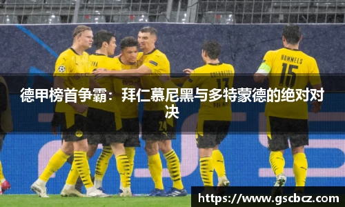 德甲榜首争霸：拜仁慕尼黑与多特蒙德的绝对对决