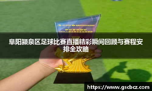 阜阳颍泉区足球比赛直播精彩瞬间回顾与赛程安排全攻略