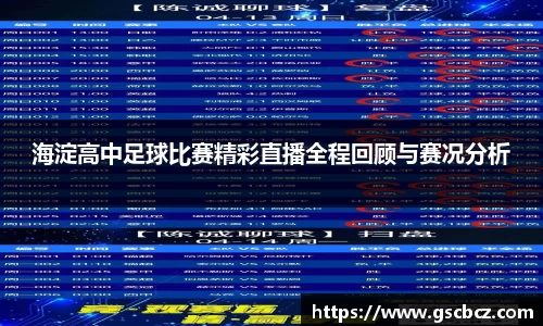海淀高中足球比赛精彩直播全程回顾与赛况分析