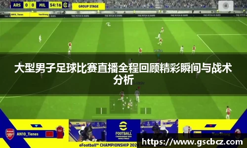 大型男子足球比赛直播全程回顾精彩瞬间与战术分析